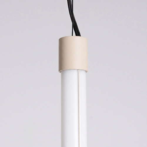 Lampa wisząca TRANG 100 beżowa LED nad wyspę regulowana 1-punktowa