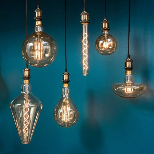 Atmosphera Żarówka LED dekoracyjna Grzybek E27 retro szkło do lampy wiszącej lub biurka