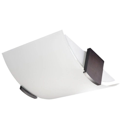 Plafon sufitowy drewniany EMILIO Sollux nowoczesny do salonu i sypialni 33 cm