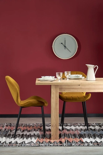 Stół rozkładany Carsten dąb artisan 80x120-160 cm do jadalni nowoczesny i funkcjonalny