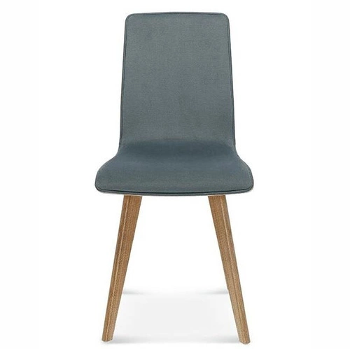 Krzesło tapicerowane do jadalni Fameg Cleo dębowe nowoczesne personalizowane na zamówienie