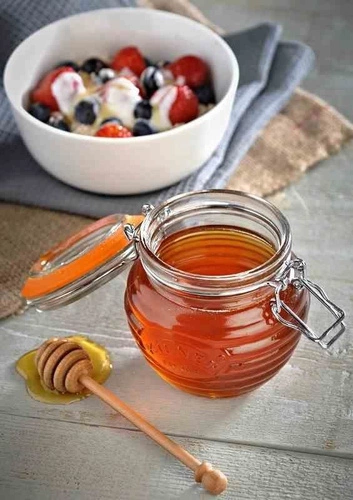 Słoik na miód z czerpakiem, opakow. KILNER