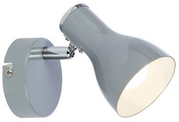 Kinkiet Julie 1x40W E14 szary