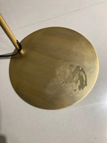 Lampa podłogowa Jupiter złota outlet