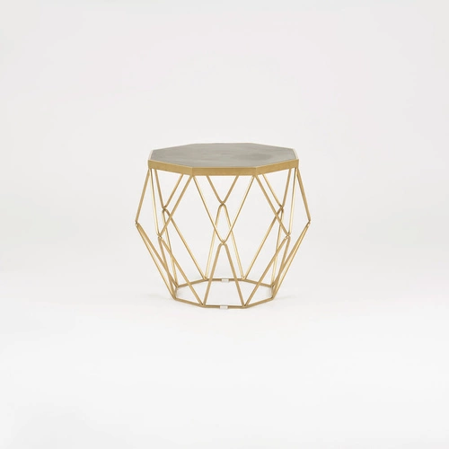 Stolik Diente złoty