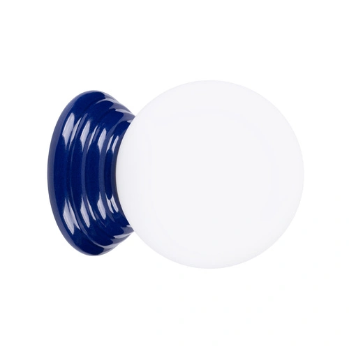 Kinkiet ZORI ultramaryna IP44 nowoczesny do łazienki i korytarza