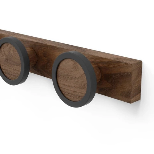 Wieszak Hub Rail 4 orzech