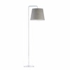 Lampa podłogowa RIJAD srebrna szara