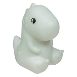 Lampka nocna LED Dino Atmosphera zielona bezprzewodowa do pokoju dziecka nowoczesna 14 cm