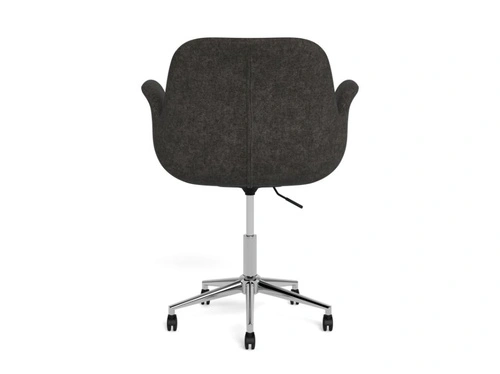 Fotel biurowy Beth beżowy obrotowy z podłokietnikami do biurka