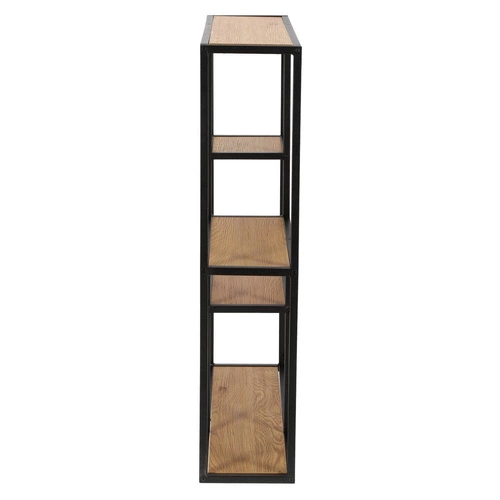 Regał wiszący Oxford VIII metalowy na książki i dekoracje do salonu w stylu industrialnym 75 cm