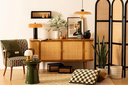 Stolik kawowy Jaya okrągły metalowy zielony nowoczesny do salonu 38 cm Atmosphera