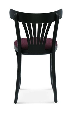 Krzesło drewniane Fameg FAN tapicerowane personalizowane do jadalni i salonu w stylu retro