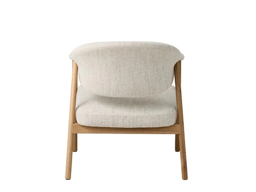 Fotel do salonu Elk Harmony 110 piaskowy skandynawski dąb naturalny