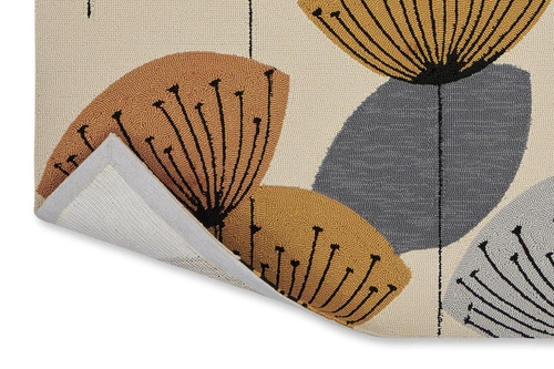 Dywan zewnętrzny nowoczesny Sanderson Dandelion Clocks 250x350cm na taras i balkon łatwoczyszczący