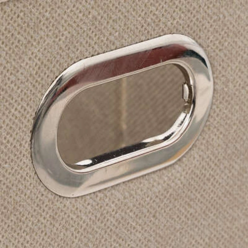 Pudełko materiałowe do regału 15x31 cm beżowe ciemne składane 5five Simply Smart