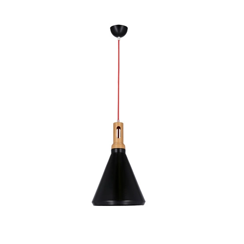 Lampa wisząca Robinson 26 1x60W E27  czarno-czarny