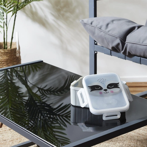 Lunchbox Szop Intesi śniadaniówka do szkoły szczelny pojemnik na lunch dla dzieci szary