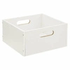 Pudełko do regału 31x15cm drewniane  białe