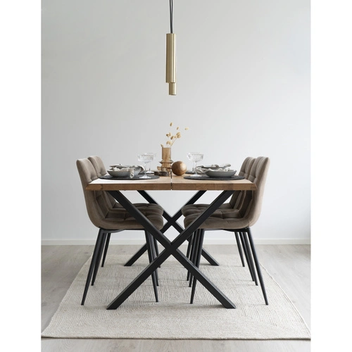 Dywan nowoczesny do salonu i na taras House Nordic Menorca 140x200 beżowy zewnętrzny