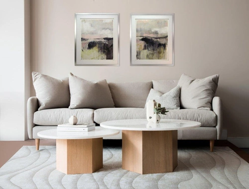 Dywan do salonu Sabbia Beige 200x300 nowoczesny łatwoczyszczący antypoślizgowy Carpet Decor