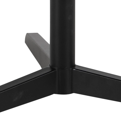 Stolik kawowy owalny Barnsley L biały marmur szklany nowoczesny glamour do salonu Actona