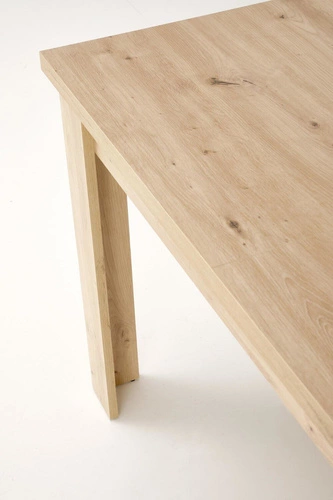 Stół rozkładany Carsten dąb artisan 80x120-160 cm do jadalni nowoczesny i funkcjonalny