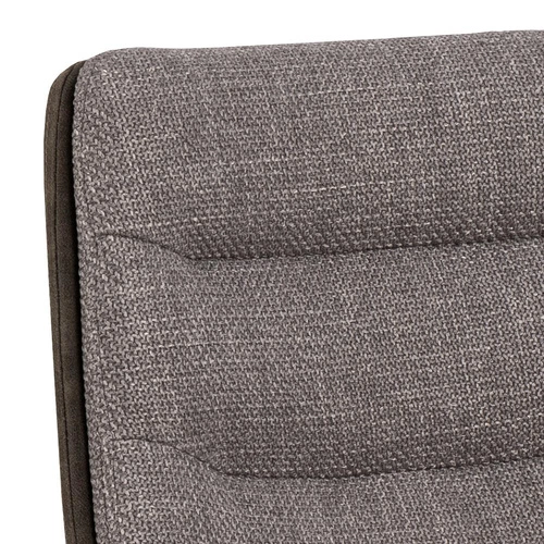 Hoker Adisa szary nowoczesny z oparciem obrotowy regulowany do kuchni i wyspy Actona