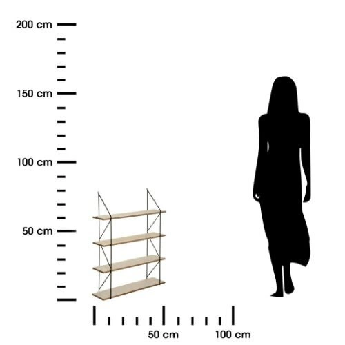 Półka ścienna Irys 60x80cm