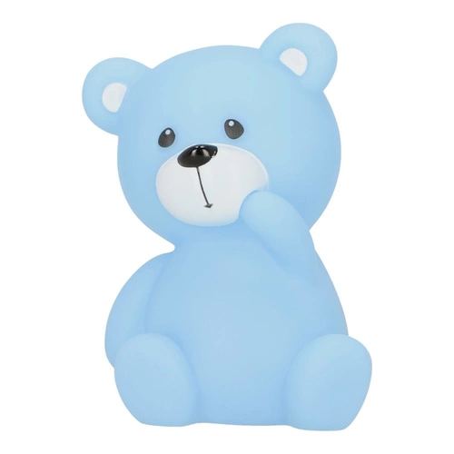 Lampka nocna Teddy Bear niebieska nowoczesna bezprzewodowa do pokoju dziecka Atmosphera