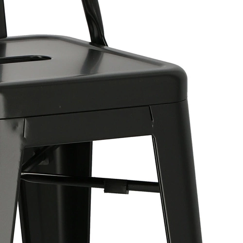 Hoker Paris Back Short 67 cm metalowy z oparciem, personalizowany, nowoczesny do kuchni D2.DESIGN