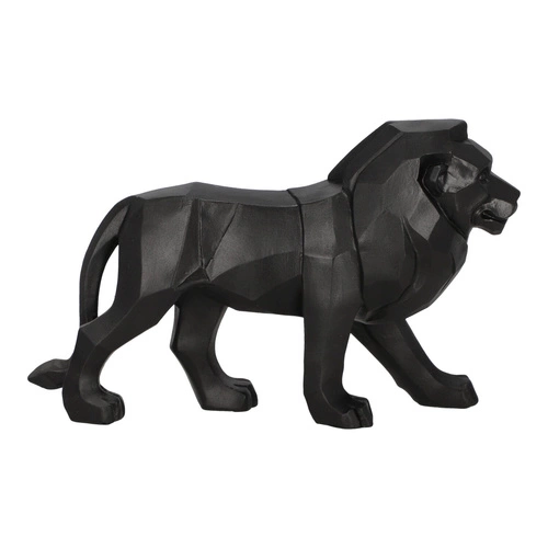 Figurka origami Lew czarna