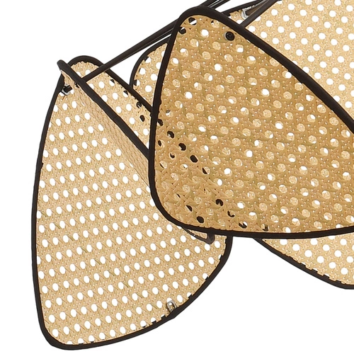 Lampa wisząca NATURA 100 cm rattanowa regulowana do jadalni i salonu boho Step into Design