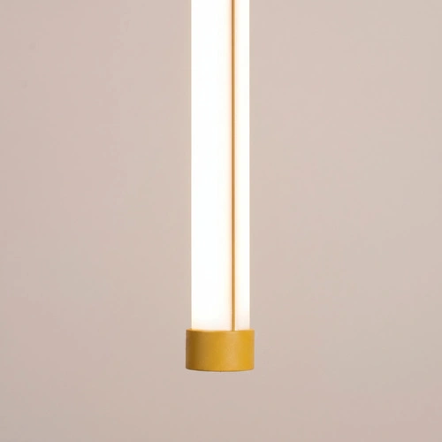 Lampa wisząca TRANG 50 żółta LED regulowana nad wyspę