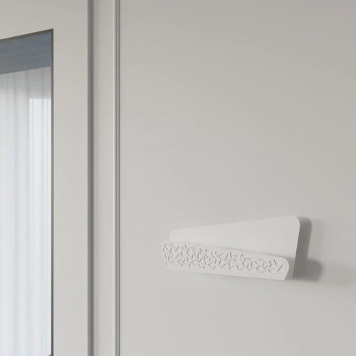 Kinkiet ścienny ALIZA biały nowoczesny do sypialni i salonu Sollux Lighting 40 cm