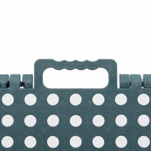 Składany taboret plastikowy 5five simply smart morski 33 cm do łazienki i garderoby