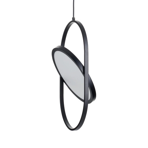 Lampa wisząca LED ELIPSE M czarna 45 cm nowoczesna do salonu i nad stół Step into Design