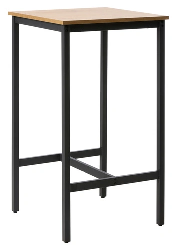 Stół barowy Resul 60x60 cm nowoczesny kwadratowy dąb artisan do kuchni i jadalni