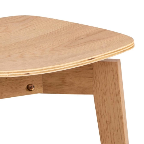 Krzesło drewniane Roxby Actona do jadalni i kuchni skandynawskie naturalne retro