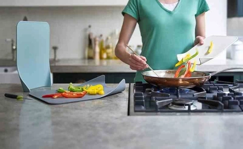 Joseph Joseph Nest Chop nowoczesny zestaw 3 plastikowych desek do krojenia do kuchni