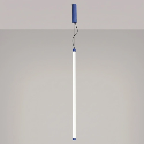 Lampa wisząca TRANG 100 LED ultramaryna regulowana nad wyspę