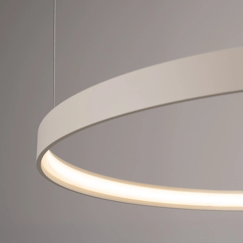 Żyrandol LED RIO 3 nowoczesny beżowy regulowany do salonu, kuchni lub nad stół 110 cm