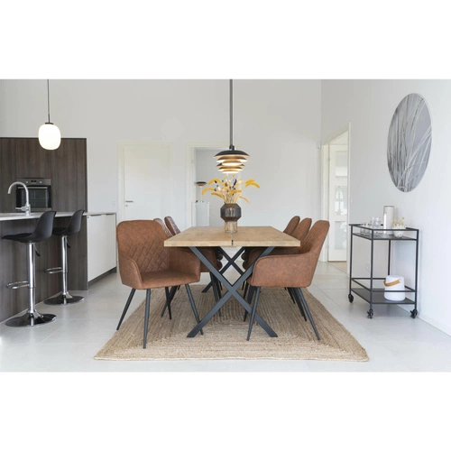 Dywan jutowy Bombay 180x240cm naturalny pleciony nowoczesny do salonu i sypialni boho Intesi