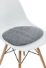 Poduszka na krzesło Side Chair szary jasny
