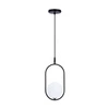 Lampa wisząca Cordel 1x28W G9 czarny