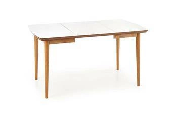 Stół Terra rozkładany biały mat/dąb     