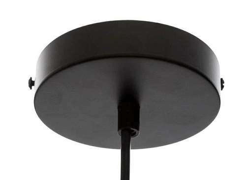 Lampa wisząca Galt czarna metalowa industrialna regulowana do salonu i nad stół