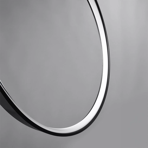 Lampa wisząca LED Rio 78 czarna nowoczesna do salonu, jadalni, nad wyspę