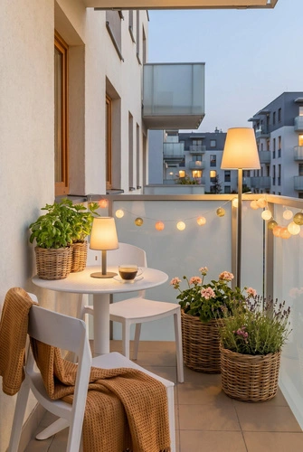 Cotton balls girlanda świetlna Atmosphera retro multikolorowa LED 20 kul do wnętrz 340 cm na prąd