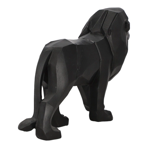 Figurka origami Lew czarna